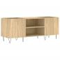 Preview: Plattenschrank Sonoma-Eiche 121x38x48 cm Holzwerkstoff