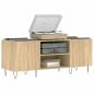 Preview: Plattenschrank Sonoma-Eiche 121x38x48 cm Holzwerkstoff