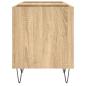 Preview: Plattenschrank Sonoma-Eiche 121x38x48 cm Holzwerkstoff