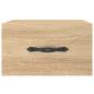 Preview: Wand-Nachttisch Sonoma-Eiche 35x35x20 cm
