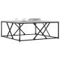 Preview: Couchtisch Grau Sonoma 100x100x40 cm Holzwerkstoff
