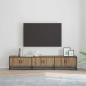 Preview: ARDEBO.de - TV-Schränk Eiche handwerklich 210 x 35 x 41 cm Holzwerkstoff