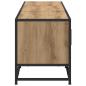 Preview: TV-Schränk Eiche handwerklich 210 x 35 x 41 cm Holzwerkstoff