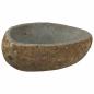 Preview: Basin Hellgrau (30-37) x (25-30) x 12 cm Flussstein