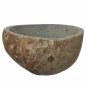 Preview: Basin Hellgrau (30-37) x (25-30) x 12 cm Flussstein