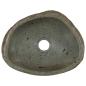 Preview: Basin Hellgrau (30-37) x (25-30) x 12 cm Flussstein