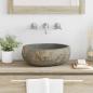 Preview: ARDEBO.de - Basin Hellgrau (38-45) x (30-35) x 15 cm Flussstein