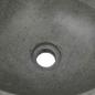 Preview: Basin Hellgrau (38-45) x (30-35) x 15 cm Flussstein