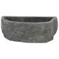 Preview: Wandhängendes Waschbecken Grau (38-45) x (30-35) x 15 cm