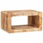 Preview: ARDEBO.de - Nachttische 45 x 30 x 24 cm massives Mangoholz