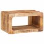 Preview: Nachttische 45 x 30 x 24 cm massives Mangoholz