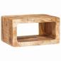 Preview: Nachttische 45 x 30 x 24 cm massives Mangoholz