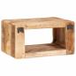 Preview: Nachttische 45 x 30 x 24 cm massives Mangoholz