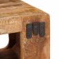 Preview: Nachttische 45 x 30 x 24 cm massives Mangoholz