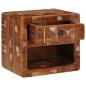 Preview: Wandmontierter Nachtschrank Mehrfarbig 40 x 30 x 36 cm