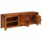 Preview: TV-Schränk Braun 110 x 30 x 40 cm massives Mangoholz