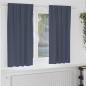 Preview: ARDEBO.de - Vorhänge mit Vorhängen 2 pcs Anthrazit Polyester