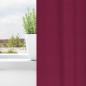 Preview: Vorhänge mit Vorhängen 2 pcs Weinrot Polyester