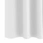 Preview: Vorhänge mit Vorhängen 2 pcs Reinweiß Polyester