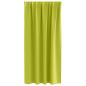 Preview: Vorhänge mit Vorhängen 2 pcs Apfelgrün Polyester