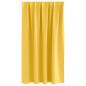 Preview: Vorhänge mit Vorhängen 2 pcs Senfgelb Polyester