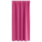 Preview: Vorhänge mit Vorhängen 2 pcs Leuchtendes Pink Polyester