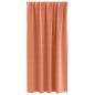 Preview: Vorhänge mit Vorhängen 2 pcs Terrakotta Polyester