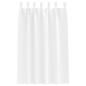Preview: Vorhänge mit Vorhängen 2 pcs Reinweiß Polyester