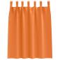 Preview: Vorhänge mit Vorhängen 2 pcs Leuchtendes Orange Polyester