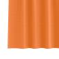 Preview: Verdunkelungs-Vorhänge mit Ringen 2 pcs Helles Orange