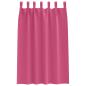 Preview: Vorhänge mit Vorhängen 2 pcs Leuchtendes Pink Polyester