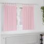 Preview: ARDEBO.de - Vorhänge mit Vorhängen 2 pcs Baby Pink Polyester
