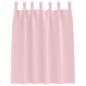 Preview: Vorhänge mit Vorhängen 2 pcs Baby Pink Polyester