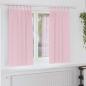 Preview: ARDEBO.de - Vorhänge mit Vorhängen 2 pcs Baby Pink Polyester