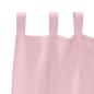 Preview: Vorhänge mit Vorhängen 2 pcs Baby Pink Polyester
