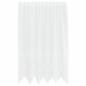 Preview: Vorhänge mit Vorhängen Floral Weiß 150 x 140 cm Polyester