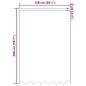 Preview: Vorhänge mit Vorhängen Weiß 150 x 200 cm Polyester