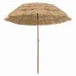 Preview: Strandparasol Braun Ø 206 x 209.5 cm Stahl