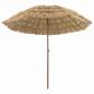 Preview: Strandparasol Braun Ø 265 x 267 cm Stahl