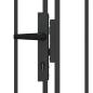 Preview: Zaun tor Sonstiges Grau 400 x 125 cm Stahl