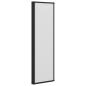Preview: Duschwand Schwarz 132 x 2 x 140 cm Aluminium