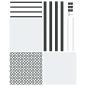 Preview: Innentür Schwarz 76 x 201.5 cm Gehärtetes Glas, Aluminium