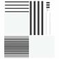 Preview: Innentür Schwarz 83 x 201.5 cm Gehärtetes Glas, Aluminium