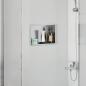 Preview: ARDEBO.de - Duschnische Silber 30 x 20 x 9.5 cm Edelstahl