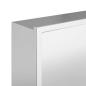 Preview: Duschnische Silber 30 x 20 x 9.5 cm Edelstahl