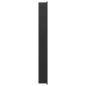 Preview: Duschnische Schwarz 90 x 20 x 9.5 cm Edelstahl