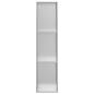 Preview: Duschnische Silber 90 x 20 x 9.5 cm Edelstahl