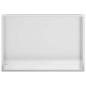 Preview: Duschnische Silber 45 x 30 x 9.5 cm Edelstahl