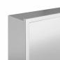Preview: Duschnische Silber 45 x 30 x 9.5 cm Edelstahl