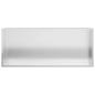 Preview: Duschnische Silber 75 x 30 x 9.5 cm Edelstahl